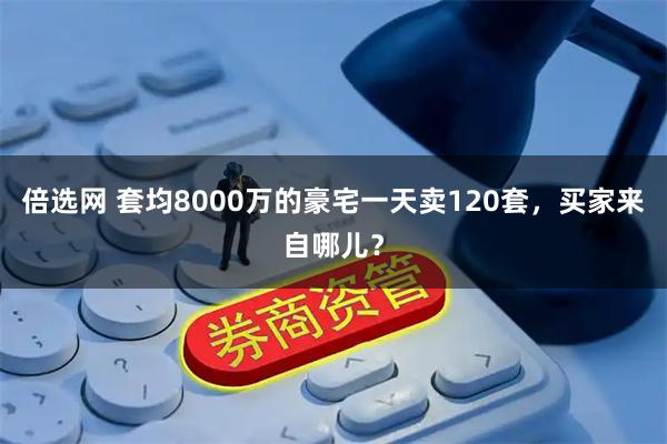 倍选网 套均8000万的豪宅一天卖120套，买家来自哪儿？